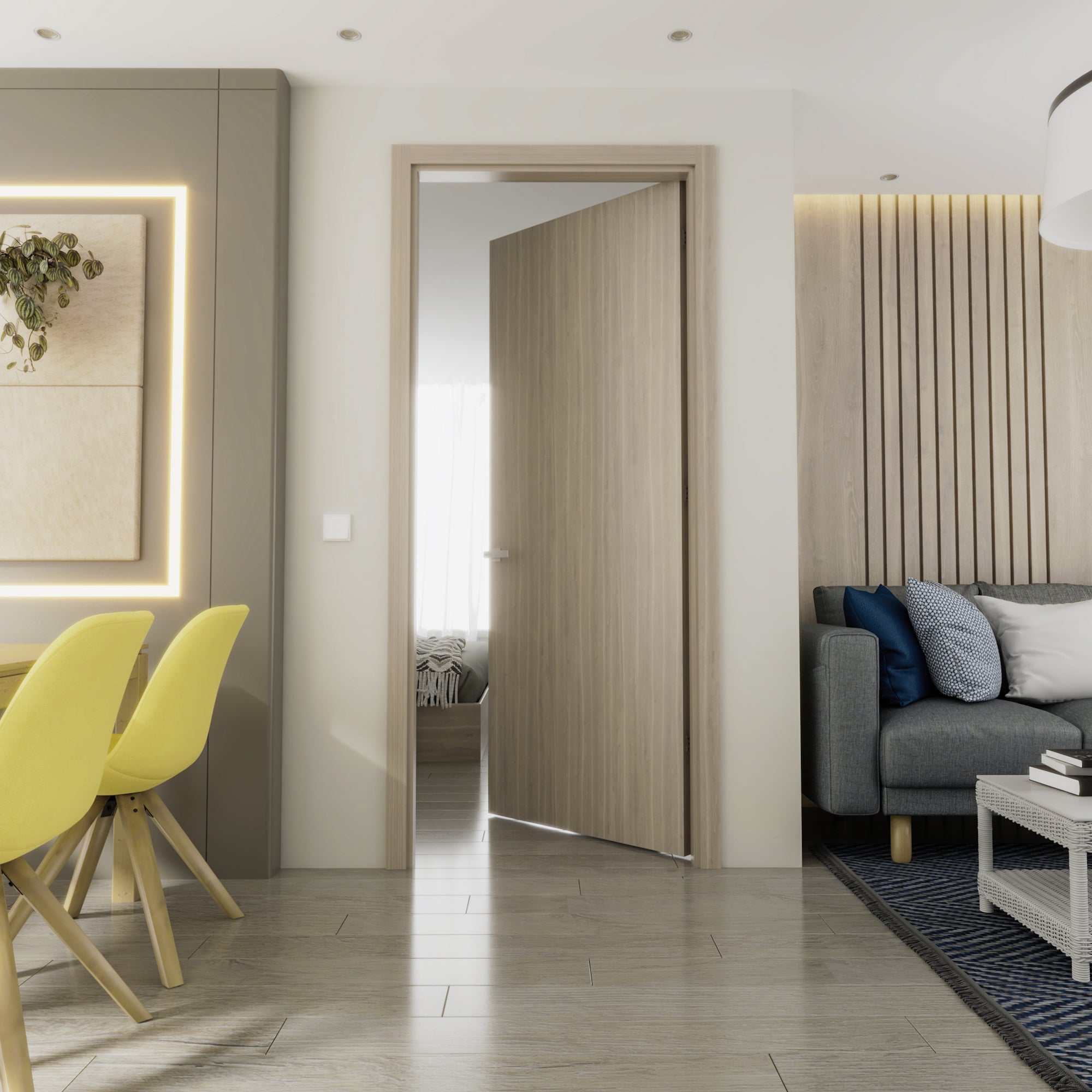 Swing Door System, With Casing